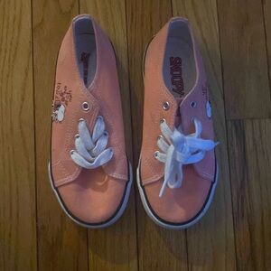 Adorable, pink little girls sneakers